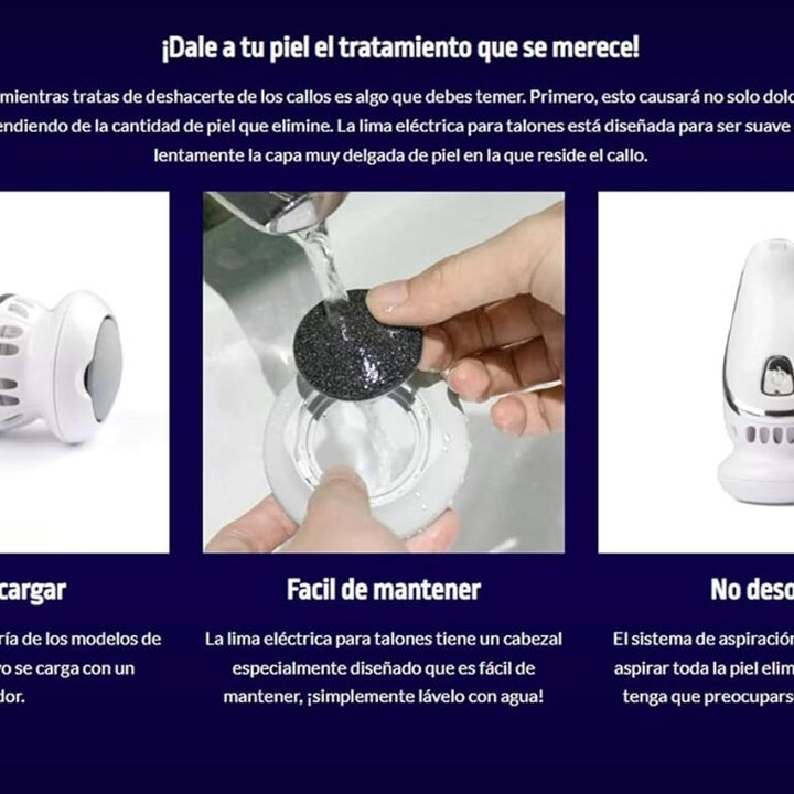 Removedor de Callos Eléctrico